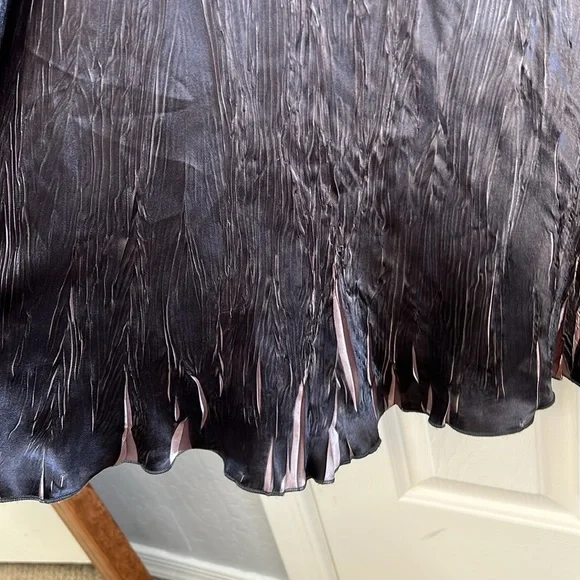 Komarov silky gauze ombre ankle length dress size XL - Picture 10 of 11